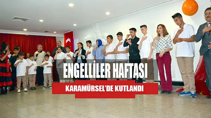 Karamürsel'de Engelliler Haftası