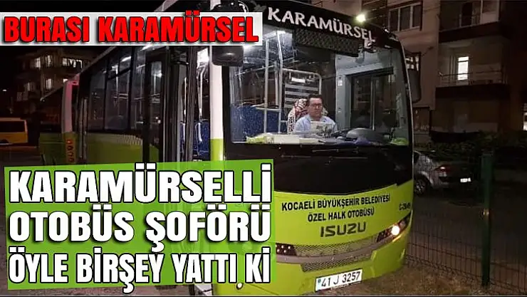 Karamürselli kaptan büyük taktir topladı