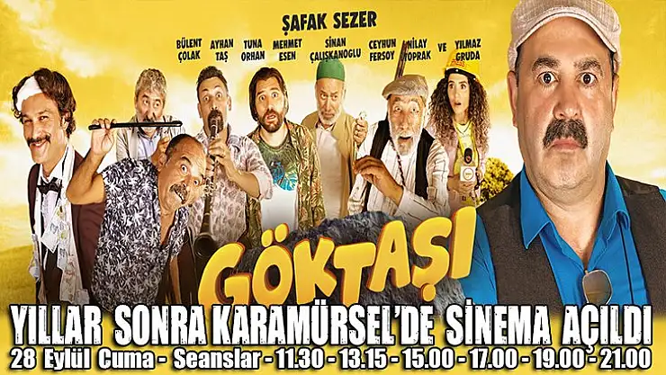 Karamürsel halkı yıllar sonra artık sinamaya kavuşuyor