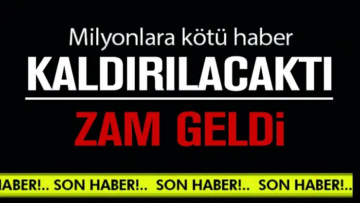 Vatandaşa kötü haber ! Açma-Kapama cezaları kalkacağına zamlandı !