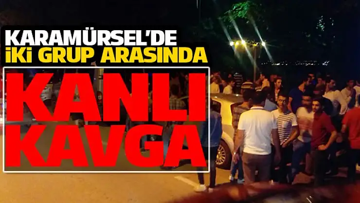 Karamürsel'de İki Grup Arasında Kanlı Kavga