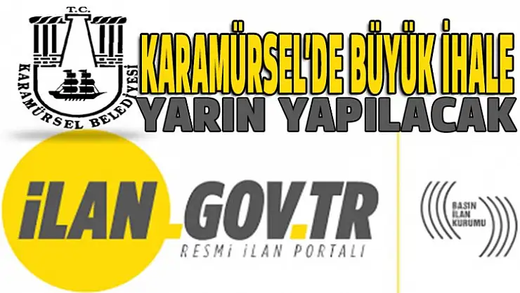 Büyük ihale yarın