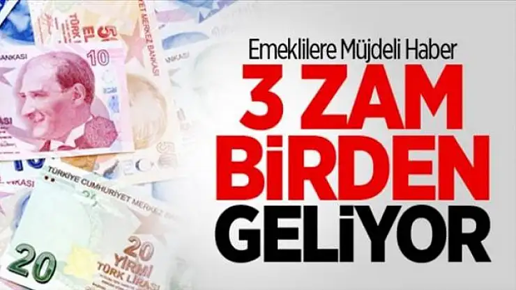 Emekliye 2019'da 3 müjde birden