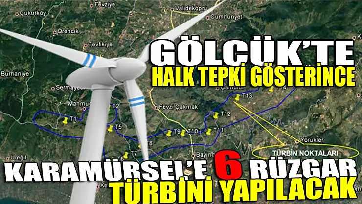 Gölcükte vatandaş petki gösterince, Karamürsel'de yapılacak!