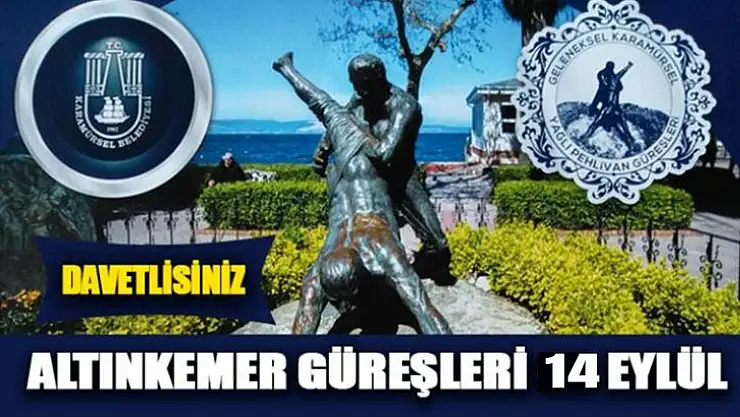Güreşçiler diyarı Karamürsel'de güreşler başlıyor