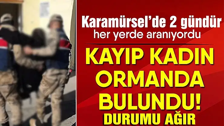 YAŞLI KADIN İNCİR TOPLAMAYA ÇIKTI KAYBOLDU