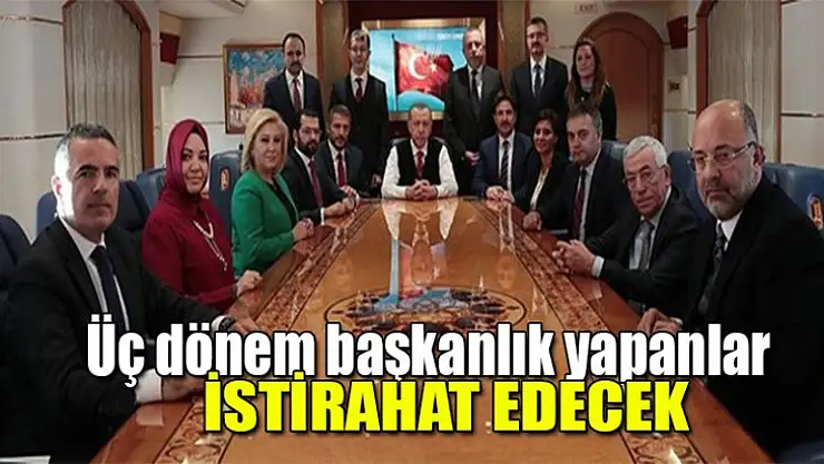 SON DAKİKA: Erdoğan: Üç dönem başkanlık yapanlar istirahat edecek