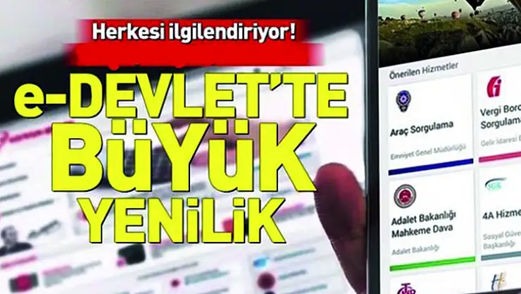 Son dakika: Bakan açıkladı! Artık e-Devlet'ten yapılabilecek...