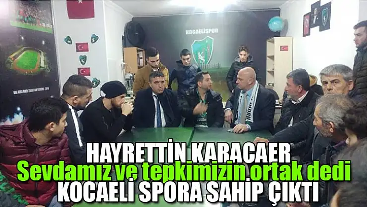 MHP KOCAELİ SPOR TARAFTARINI YALNIZ BIRAKMADI