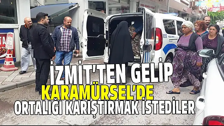 Karamürsel Emniyet suç ve suçluya göz açtırmıyor