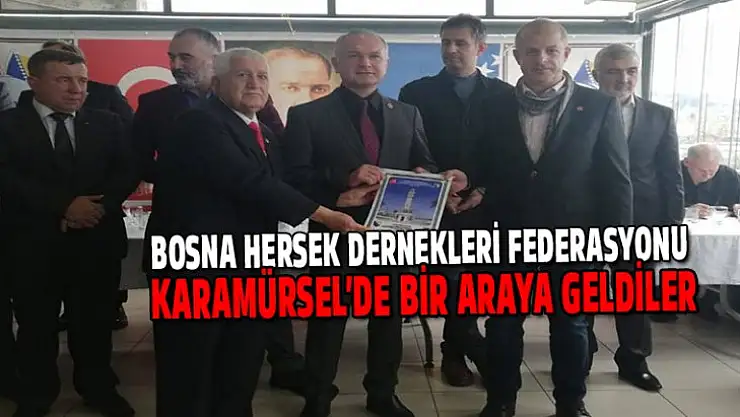 Boşnaklar Karamürsel'de bir araya geldiler