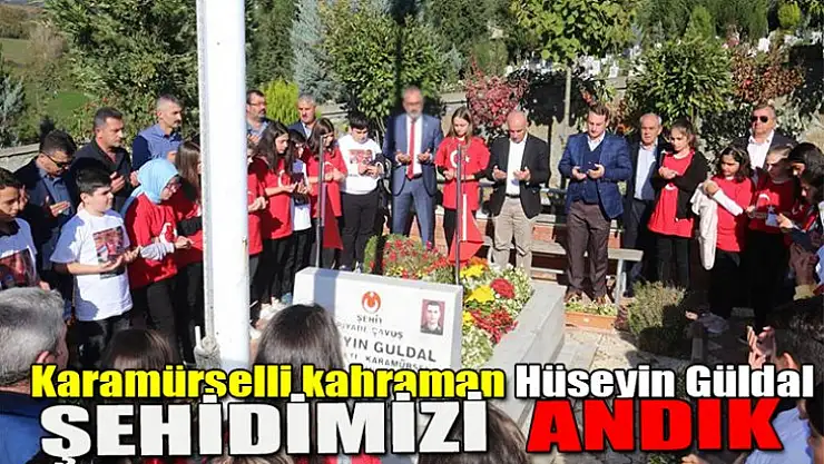 Karamürselli yiğit şehidimiz dualar ile anıldı