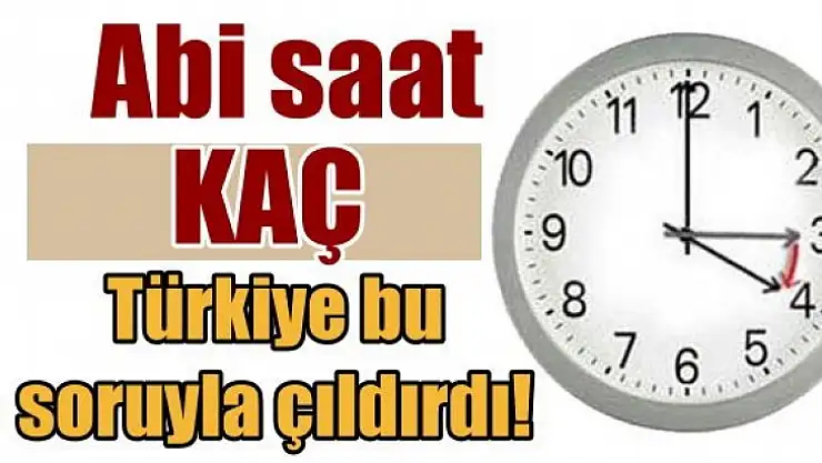 Türkiye'de saat kaç oldu? Saatler geri alındı mı? 28 Ekim 2018 Saat Kaç