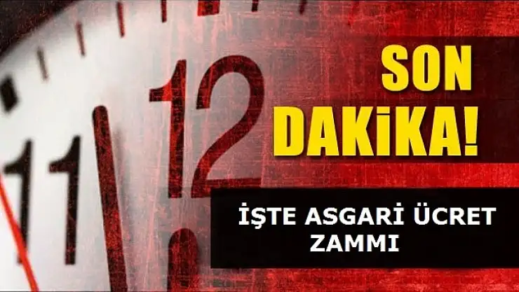 TÜİK'in asgari ücret teklifi belli oldu