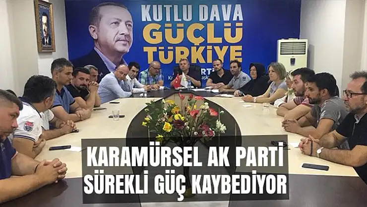 Karamürsel Ak Parti'de sıkıntı büyük!