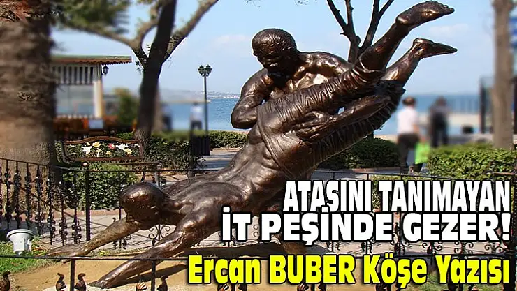ATASINI TANIMAYAN İT PEŞİNDE GEZER