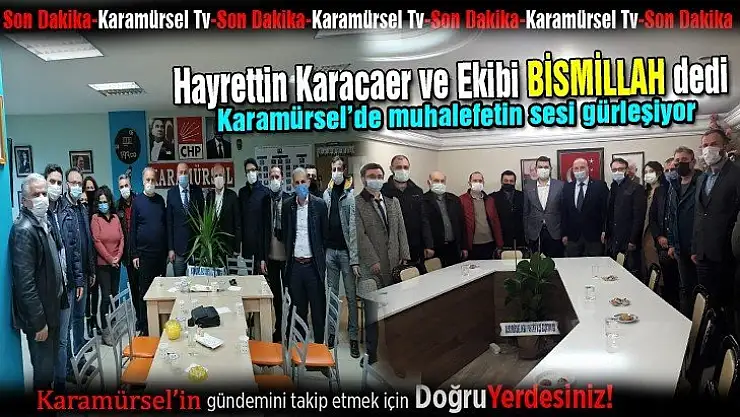Hayrettin Karacaer ve ekibi İade-i Ziyaretlere Başladı