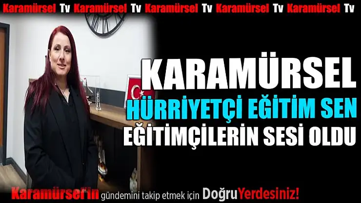 HÜRRİYETÇİ EĞİTİM SENDİKASI EĞİTİMCİLERİN SESİ OLDU