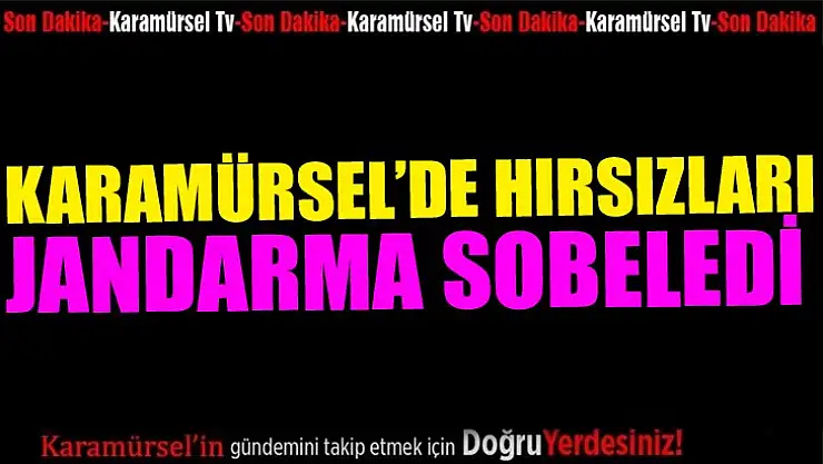 Jeneratör hırsızları, fena faka bastı!