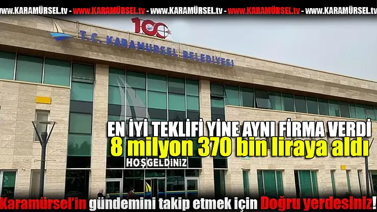 Karamürsel Belediyesi, İş Makinesi İhtiyacını İhale ile Çözdü