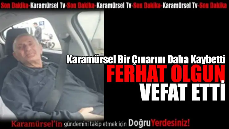 Karamürsel bir çınarını daha kaybetti