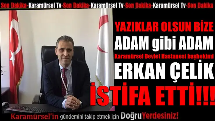 Karamürsel çok büyük bir ADAM kaybetti!