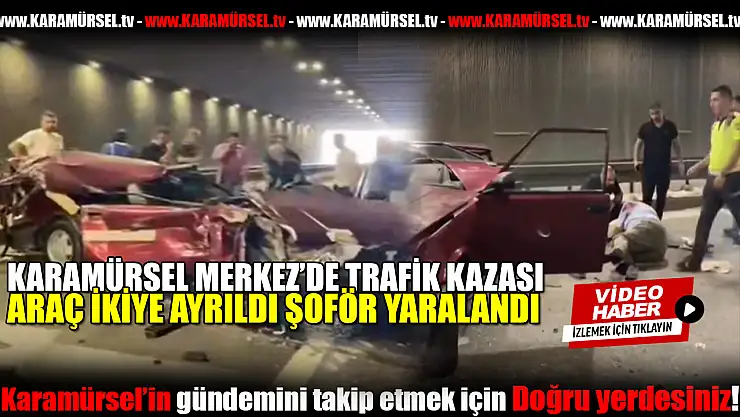 Karamürsel D-100 Karayolu'nda Korkutan Kaza