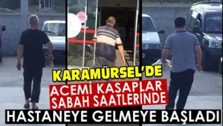 Karamürsel'de Acemi Kasaplar Hastaneleri doldurdu