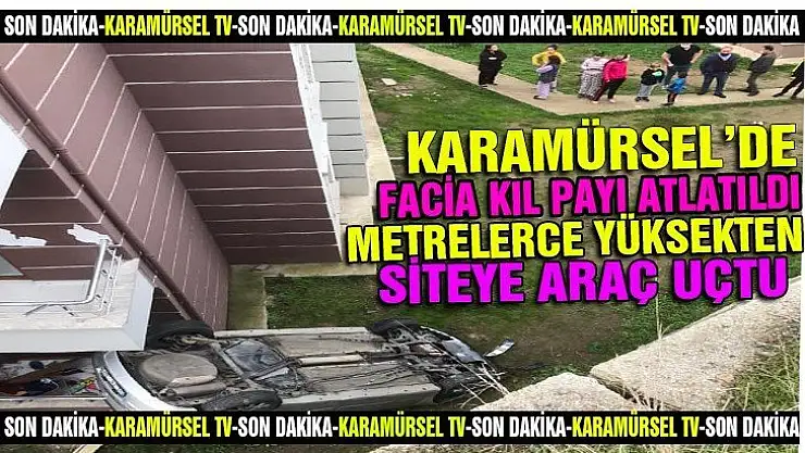 Karamürsel'de facia kıl payı atlatıldı