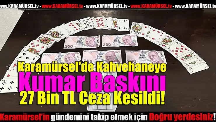 Karamürsel'de Kahvehaneye Kumar Baskını
