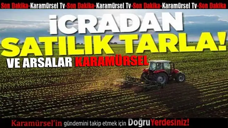 Karamürsel'de mahkemeden satılık tarla ve arsalar