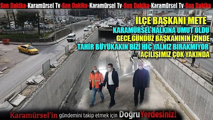 Karamürsel'de reklam değil, artık iş yapılıyor