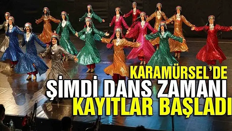 Karamürsel'de şimdi dans zamanı