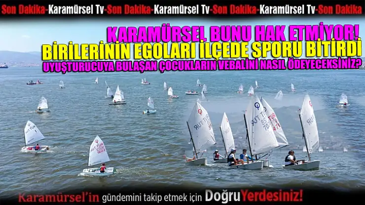 Karamürsel'de siyaset ve egolar sporu bitirdi