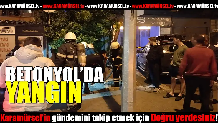 Karamürsel'de Yangın Paniği: Alevler Kontrol Altına Alındı