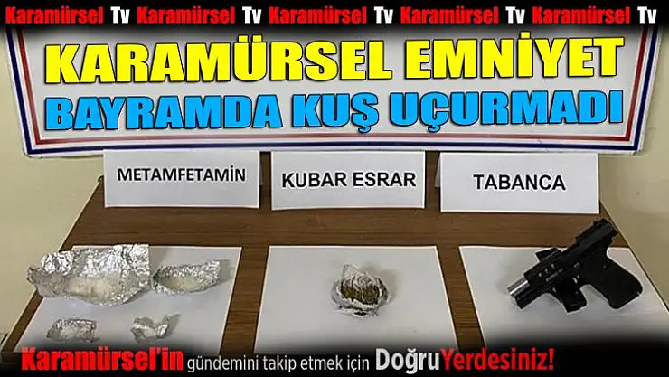 Karamürsel Emniyet bayramda kuş uçurmadı