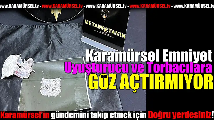 Karamürsel Emniyeti'nden Uyuşturucuya Darbe!