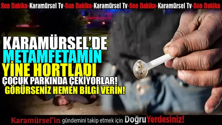 Karamürsel geneli uyarıcı maddeler yine can almaya başladı