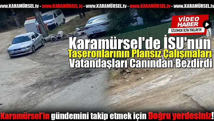 Karamürsel halkı bu eziyeti hak etmiyor!