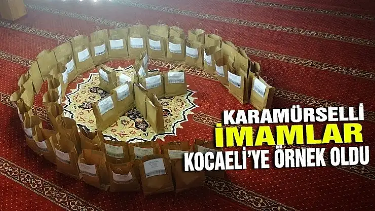 Karamürsel imamları yine örnek oldu