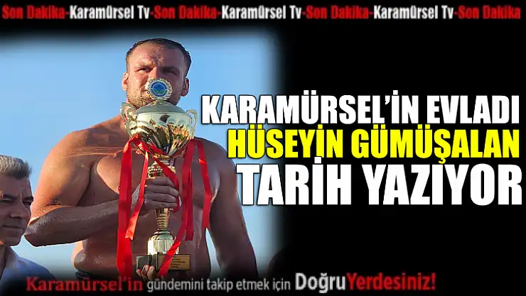 Karamürsel'in Yiğidi Hüseyin Gümüşalan Tarih Yazmaya Devam Ediyor