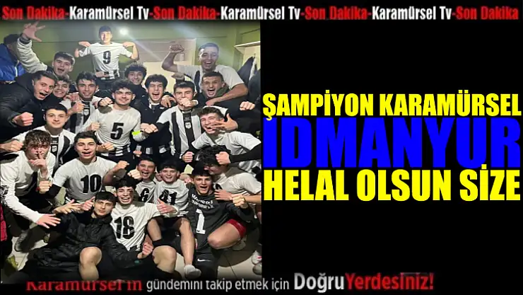 Karamürsel İY, U-18 Ligi Elit A Grubu'nda Şampiyon!