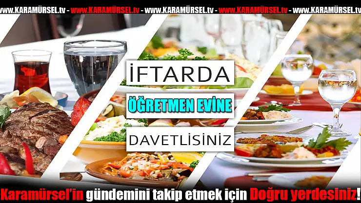 Karamürsel Öğretmen Evi'nde iftar