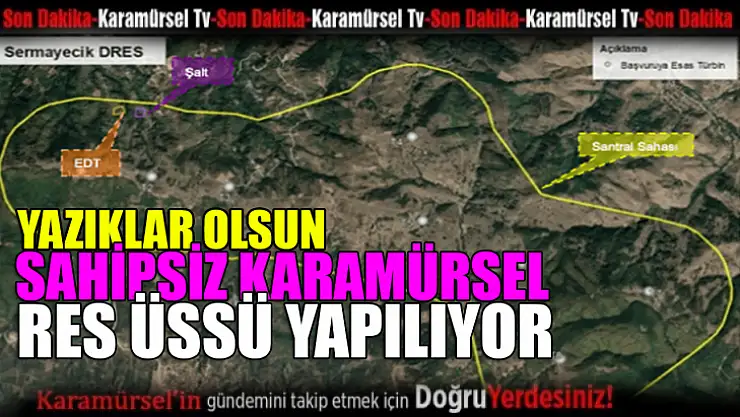Karamürsel RES üssü yapıyorlar!520 milyon TL'ye yeni bir santral daha kurulacak!