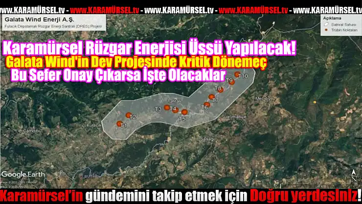 Karamürsel Rüzgar Enerjisi Üssü Yapılacak!
