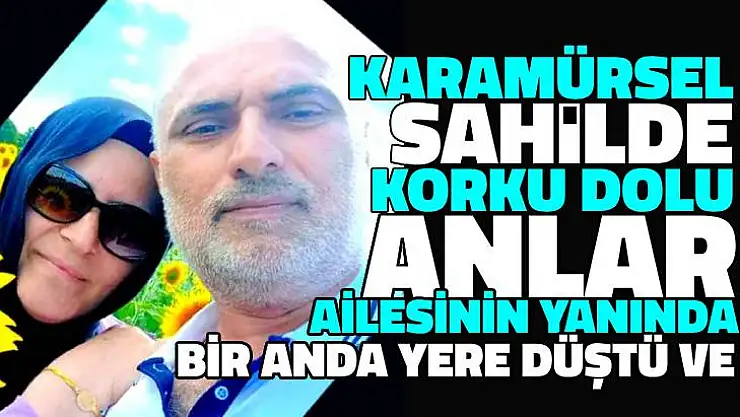 Karamürsel Sahilinde Kalp Krizi: Hayatını Kaybetti