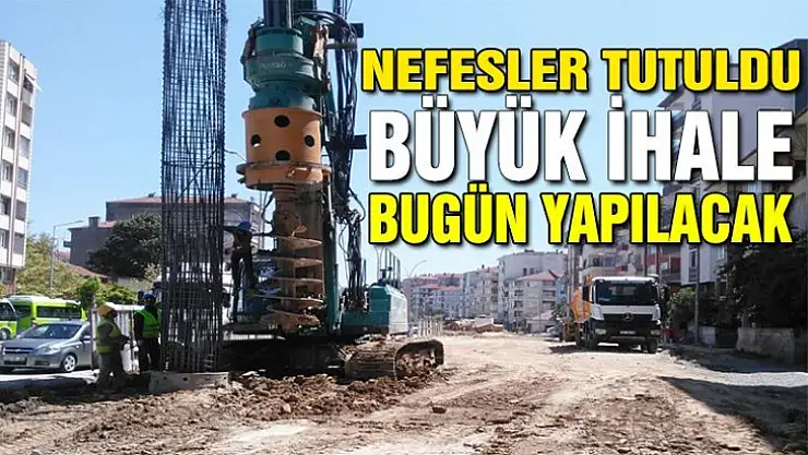 Karamürsel'de büyük ihale bugün