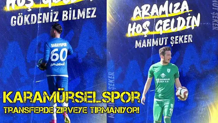 Karamürselspor Transferde Zirveye Tırmanıyor!