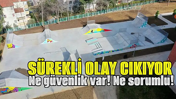Kaykay Parkında Güvenlik Sorunu: Vatandaşlar Şikayetçi