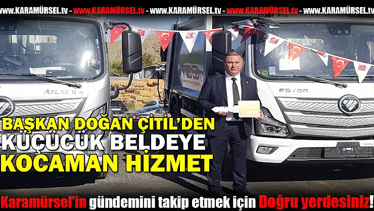 Kaytazdere'ye Yeni Çöp Toplama Aracı!